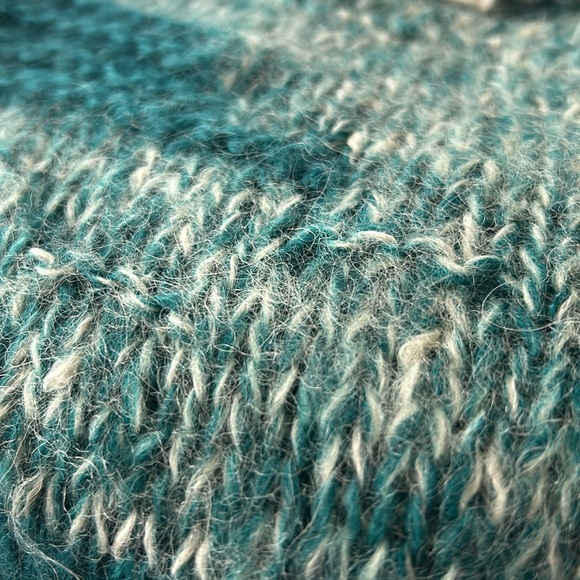 Vintage Wool Blend Conspiracy Sweater Size Medium Gorgeous Knit Pattern Korea - Picture 6 of 16